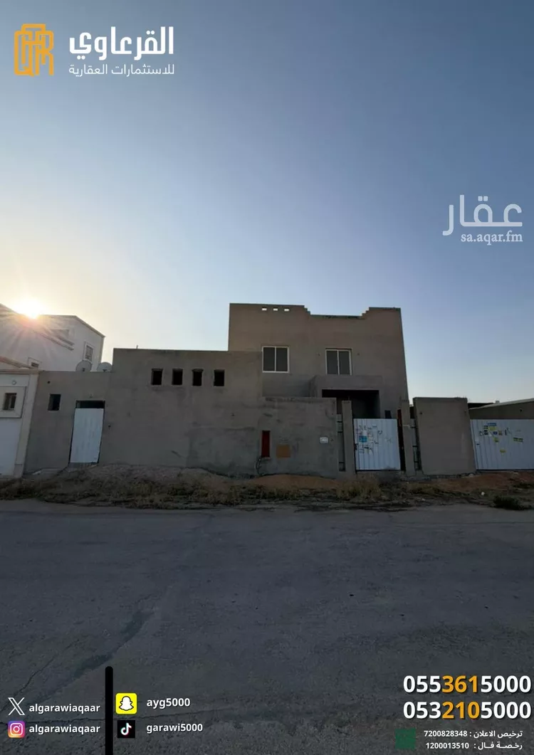 فيلا للبيع في شارع فاطمة الطبرية, حي المصيف, مدينة عنيزة, منطقة القصيم