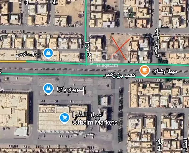 أرض للبيع في شارع كعب بن زهير, حي السويدي, مدينة الرياض, منطقة الرياض صورة 3