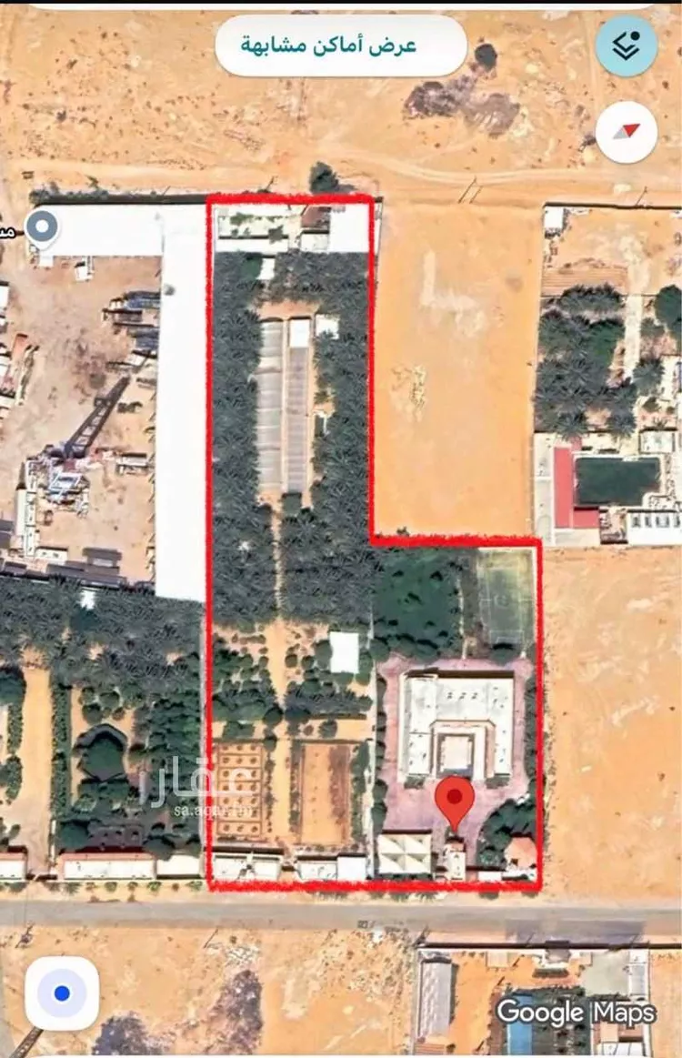 استراحة للبيع في شارع الجامع الازهر, حي العفجه, مدينة الخرج, منطقة الرياض صورة 2