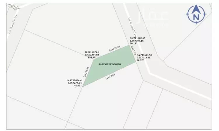 أرض للبيع في حي ضاحية نمار, مدينة الرياض, منطقة الرياض صورة 2