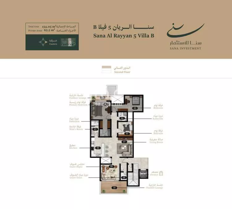 دور للبيع في شارع الضياء, حي الريان, مدينة الرياض, منطقة الرياض صورة 5
