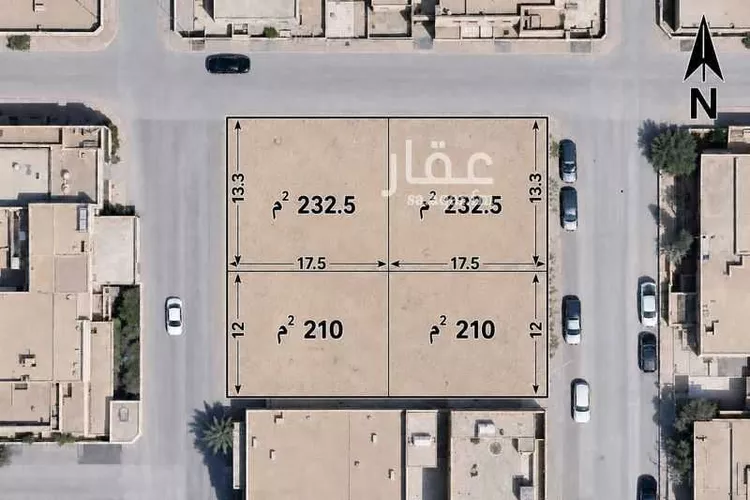 أرض للبيع في شارع عثمان بن علي, حي الروابي, مدينة الرياض, منطقة الرياض صورة 2