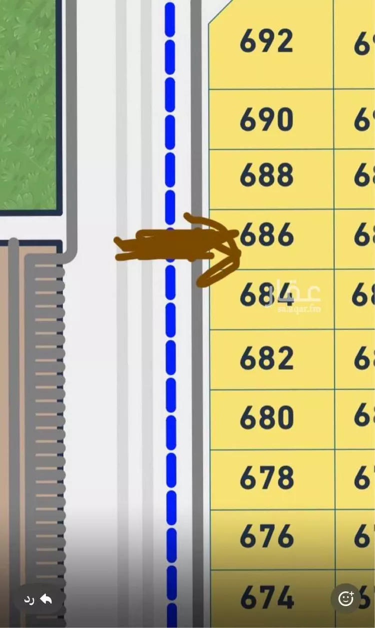 أرض للبيع في حي الشرق ، الرياض ، منطقة الرياض صورة 2