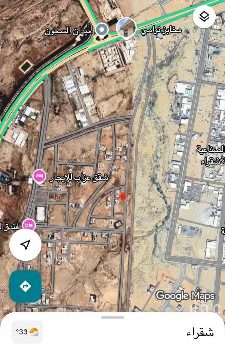 أرض للبيع في حي حي الصناعية الثانية, مدينة شقراء, منطقة الرياض صورة 2