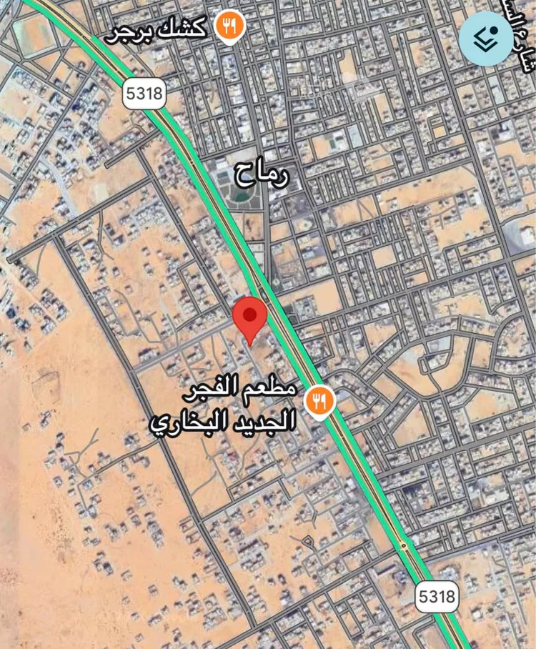 أرض للبيع في شارع النِّبيه, حي الزهور, مدينة رماح, منطقة الرياض 2