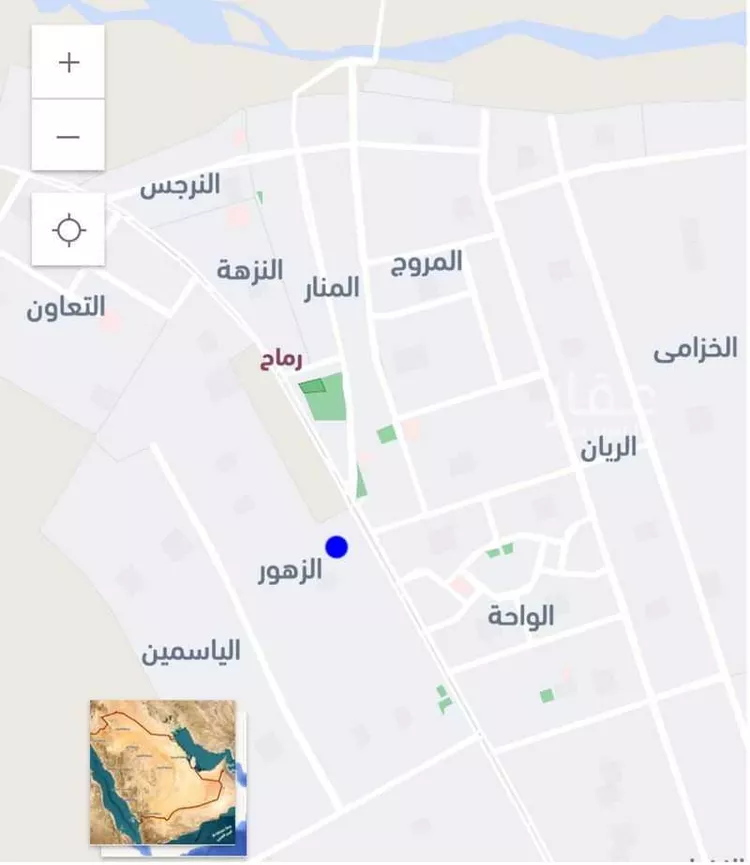 أرض للبيع في شارع النِّبيه, حي الزهور, مدينة رماح, منطقة الرياض صورة 2