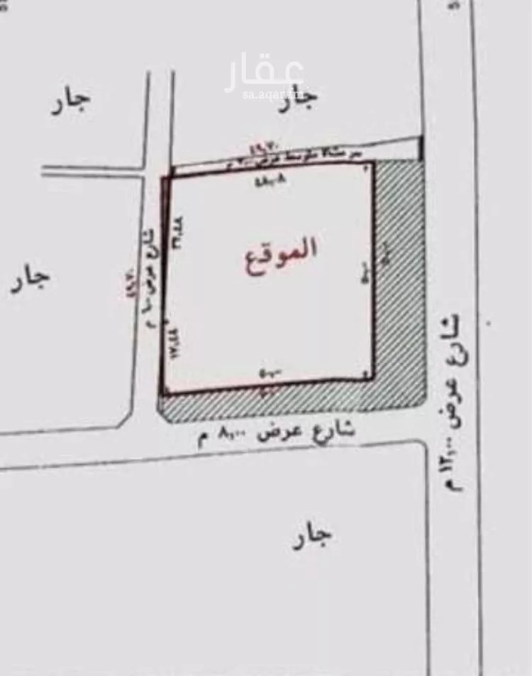 أرض للبيع في شارع محمد بن ادريس الشافعي, حي بلدة ذهبان, مدينة جدة, منطقة مكة المكرمة صورة 2