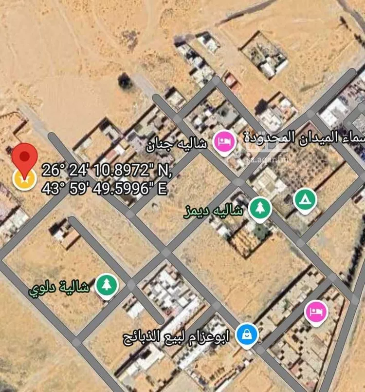 أرض للبيع في شارع الرابيه, حي المصيف, مدينة بريدة, منطقة القصيم صورة 2