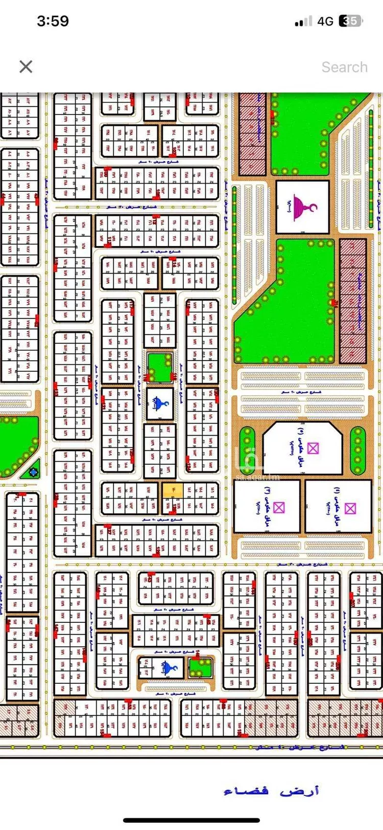 أرض للبيع في شارع السلمانية 137 ، الوايلية ، حفر الباطن صورة 4