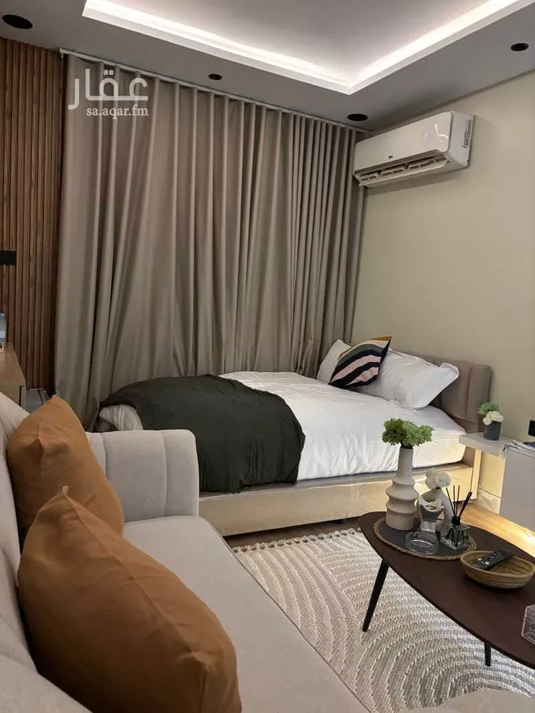 استديو مفروش للحجز في شارع أرطأة بن كعب, حي العقيق, الرياض صورة 2