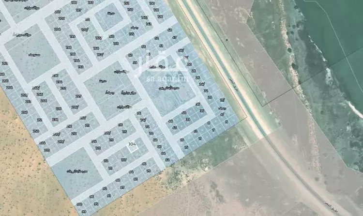 أرض للبيع في مدينة العقير, المنطقة الشرقية صورة 2