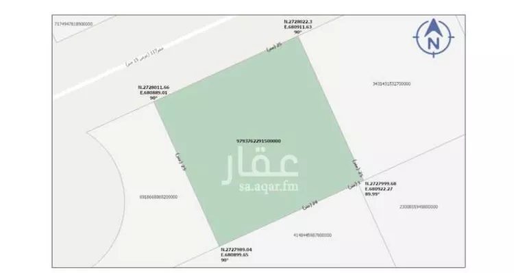 أرض للبيع في شارع 1372070, حي الفاروق, مدينة الرياض, منطقة الرياض صورة 2