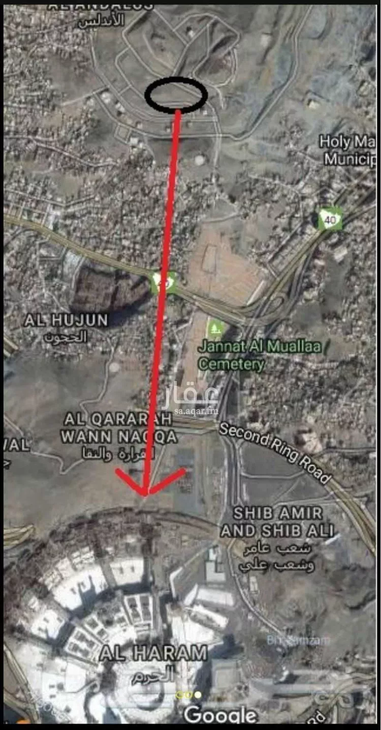 أرض للبيع في شارع سويد بن هبير, حي الأندلس, مدينة مكة المكرمة, منطقة مكة المكرمة صورة 4