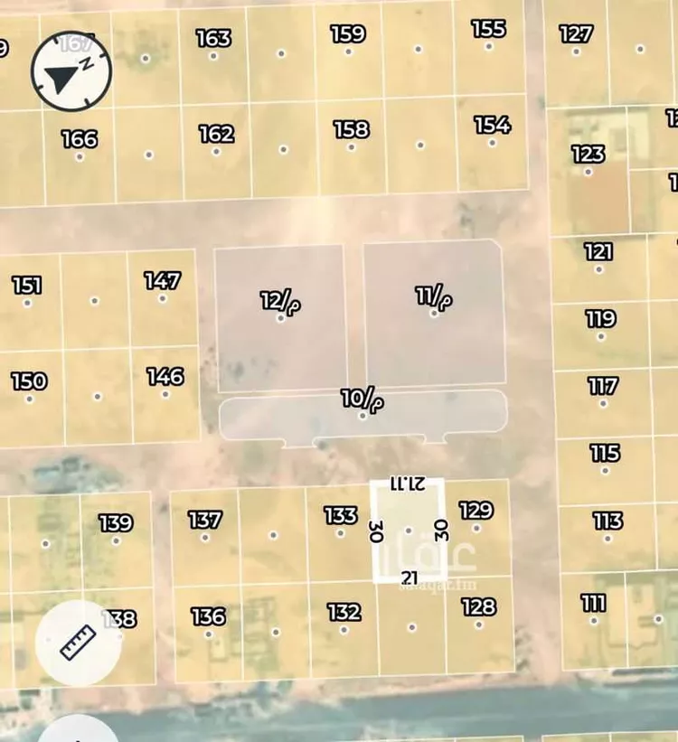 أرض للبيع في حي القرينة الجديدة, مدينة حريملاء, منطقة الرياض صورة 2