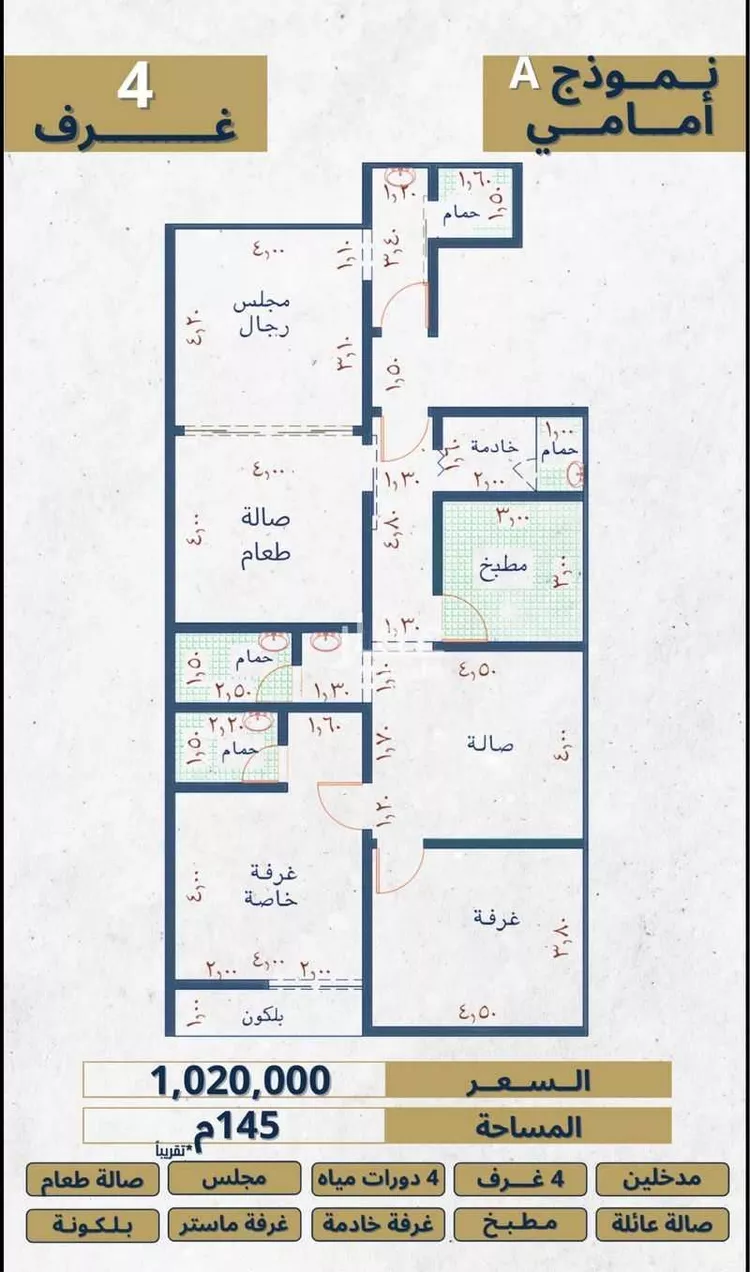 Apartment for Sale in Jeddah Al Nahdah