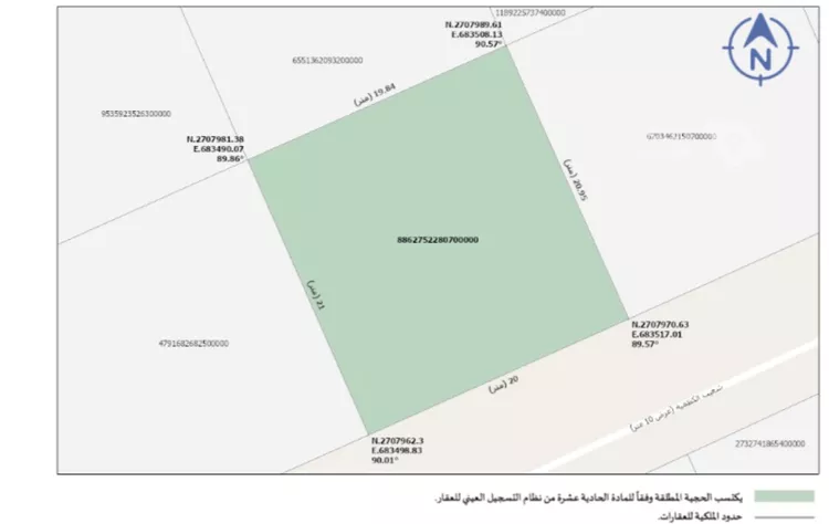 أرض للبيع في شارع شعيب الكظمية, حي الغنامية, مدينة الرياض, منطقة الرياض 2