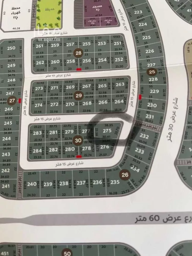 أرض للبيع في شارع العروبه, حي الشعلة, مدينة الدمام, المنطقة الشرقية