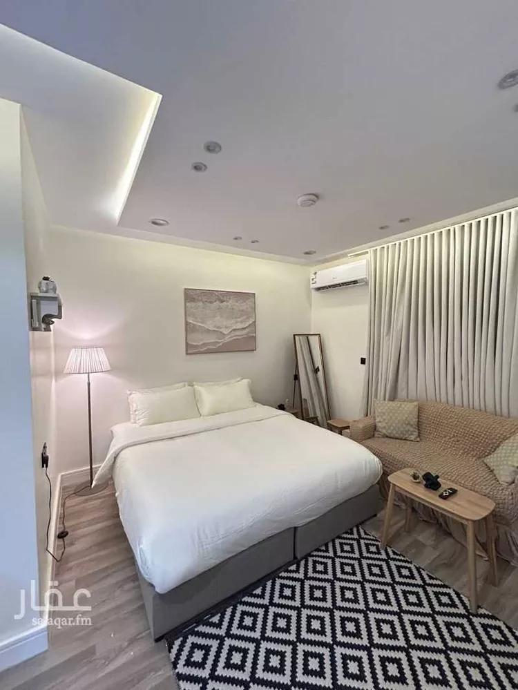 استديو مفروش للحجز في شارع المحترمة, العقيق, الرياض