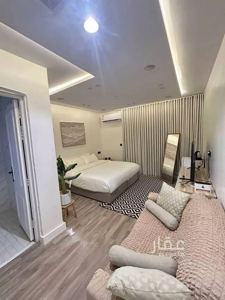 استديو مفروش للحجز في شارع المحترمة, العقيق, الرياض صورة 3