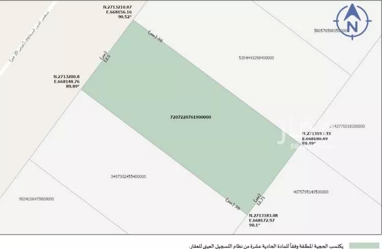 أرض للبيع في شارع شمس الدين السخاوي, حي عكاظ, مدينة الرياض, منطقة الرياض صورة 4