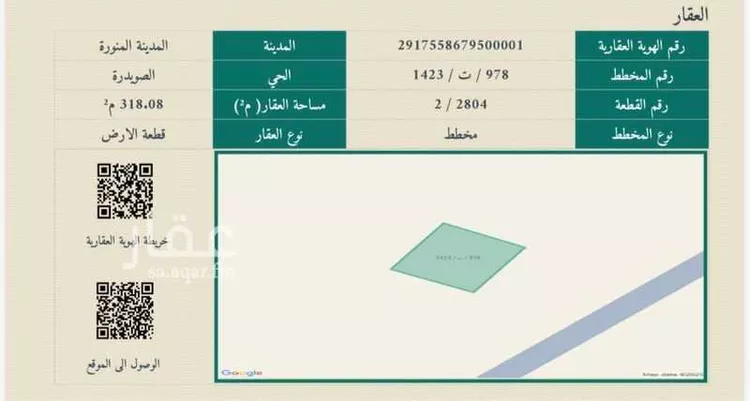 أرض للبيع في شارع زينب بنت الحافظ الطبرية, حي الصويدرة, مدينة المدينة المنورة, منطقة المدينة المنورة
