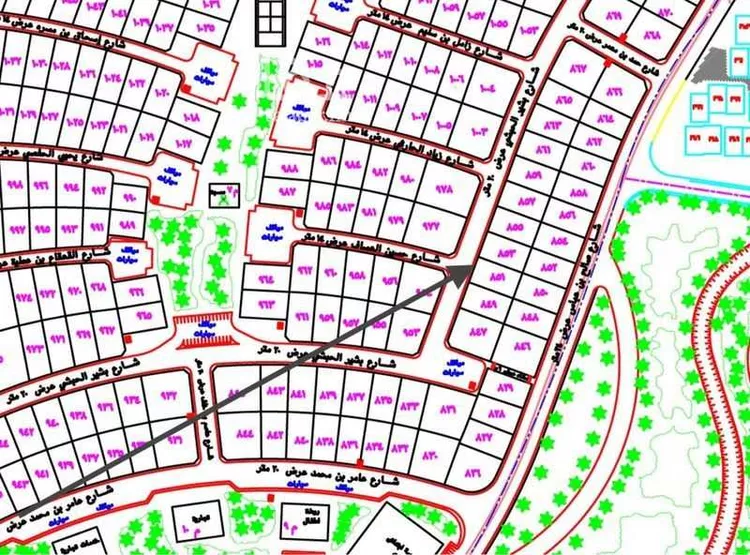 أرض للبيع في شارع المندسة 530, حي المندسة, مدينة المدينة المنورة, منطقة المدينة المنورة صورة 2