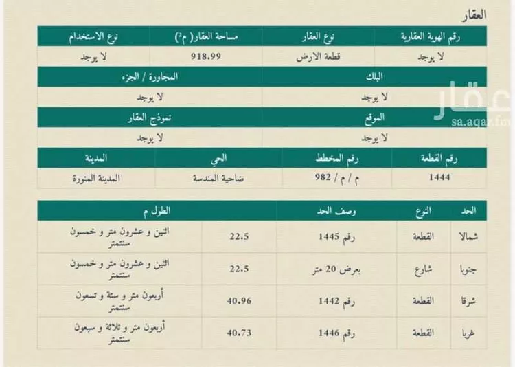 أرض للبيع في شارع المندسة 530, حي المندسة, مدينة المدينه المنوره, منطقة المدينة المنورة
