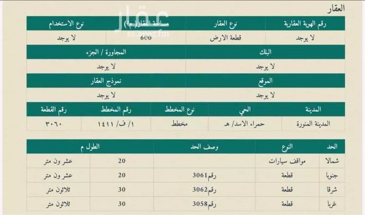 أرض للبيع في شارع عبدالله ابن ابي اسيد, حي المدينة الصناعية, مدينة المدينة المنورة, منطقة المدينة المنورة