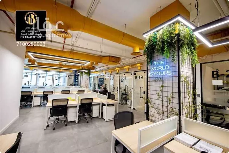 مكتب تجاري للإيجار في شارع صيدا, حي الدريهمية, مدينة الرياض, منطقة الرياض صورة 5