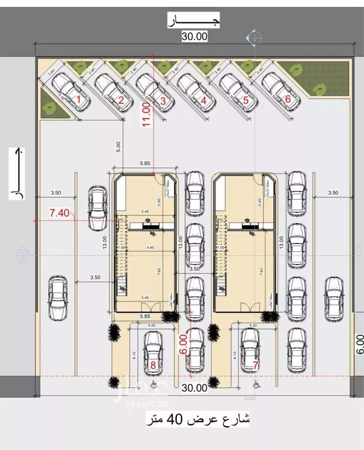 عمارة للبيع في شارع سليمان بن عبدالملك بن مروان, حي طويق, مدينة الرياض, منطقة الرياض صورة 3