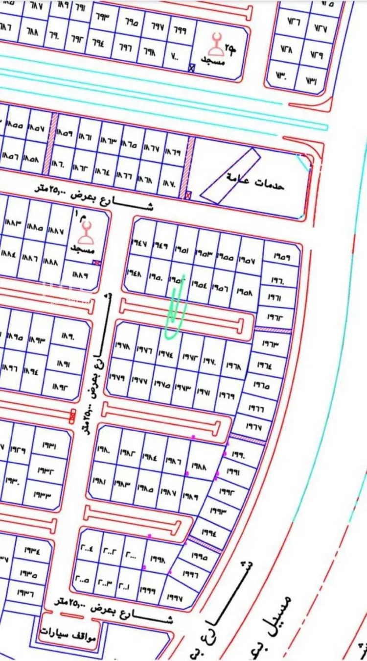 أرض للبيع في حي بدر, مدينة الطائف, منطقة مكة المكرمة صورة 4