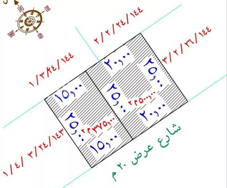 أرض للبيع في شارع الورد, حي الريان, مدينة الرياض, منطقة الرياض صورة 2