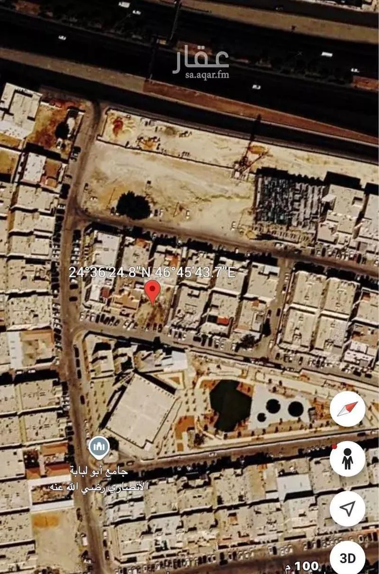 أرض للبيع في شارع علي الخازن, حي العزيزية, مدينة الرياض, منطقة الرياض صورة 5