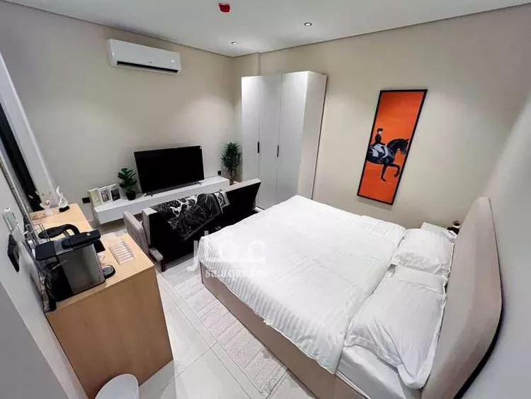 استديو مفروش للحجز في يقع في برج الموسى المحاذي ، طريق الملك خالد ، حي الخزامى ، الخبر ، الخبر