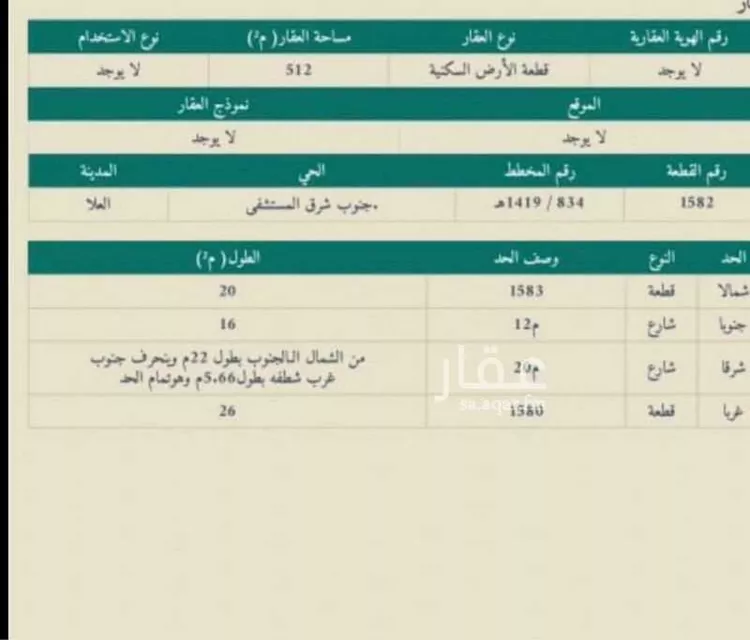 Land for Sale in Al Ula Al Aziziyah