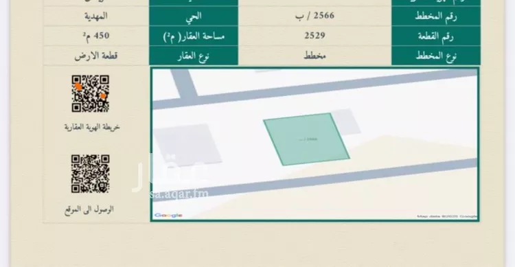 أرض للبيع في شارع عثمان ابن سليمان, حي المهدية, مدينة الرياض, منطقة الرياض صورة 2