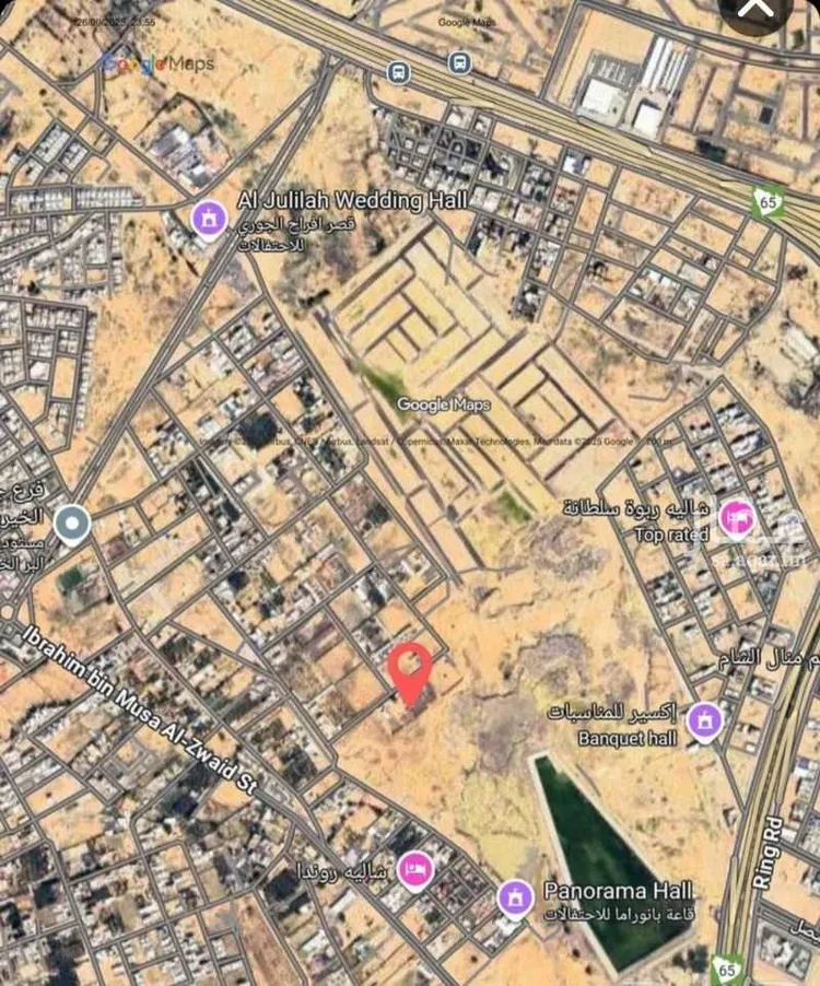 أرض للبيع في شارع الشقة 78, حي المنصورة, مدينة بريدة, منطقة القصيم صورة 3