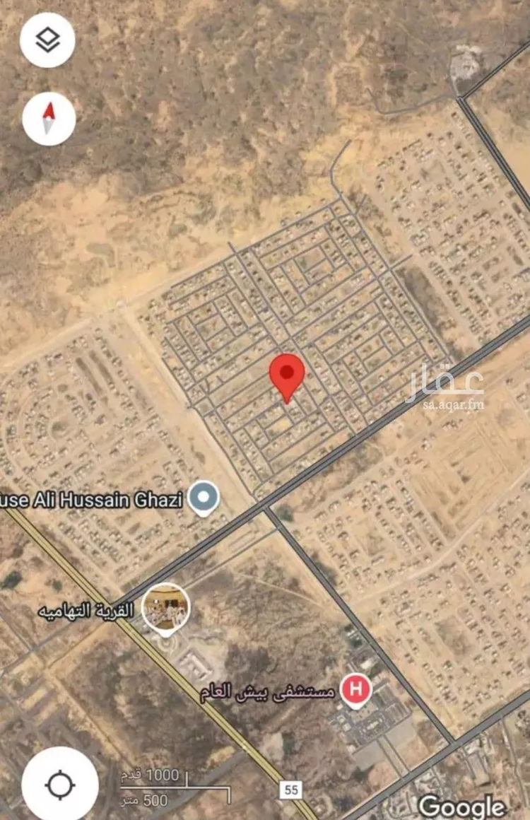 أرض للبيع في شارع شارع, حي الخضراء 1, مدينة بيش, منطقة جازان صورة 4