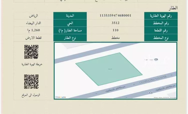 Land for Sale in Riyadh Ad Dar Al Baida