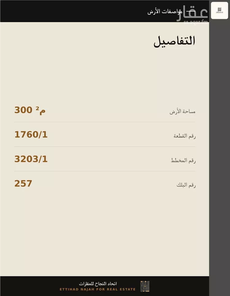 أرض للبيع في شارع محمد بن الهيثم بن شبابه, حي الصفاء, مدينة الرياض, منطقة الرياض صورة 2