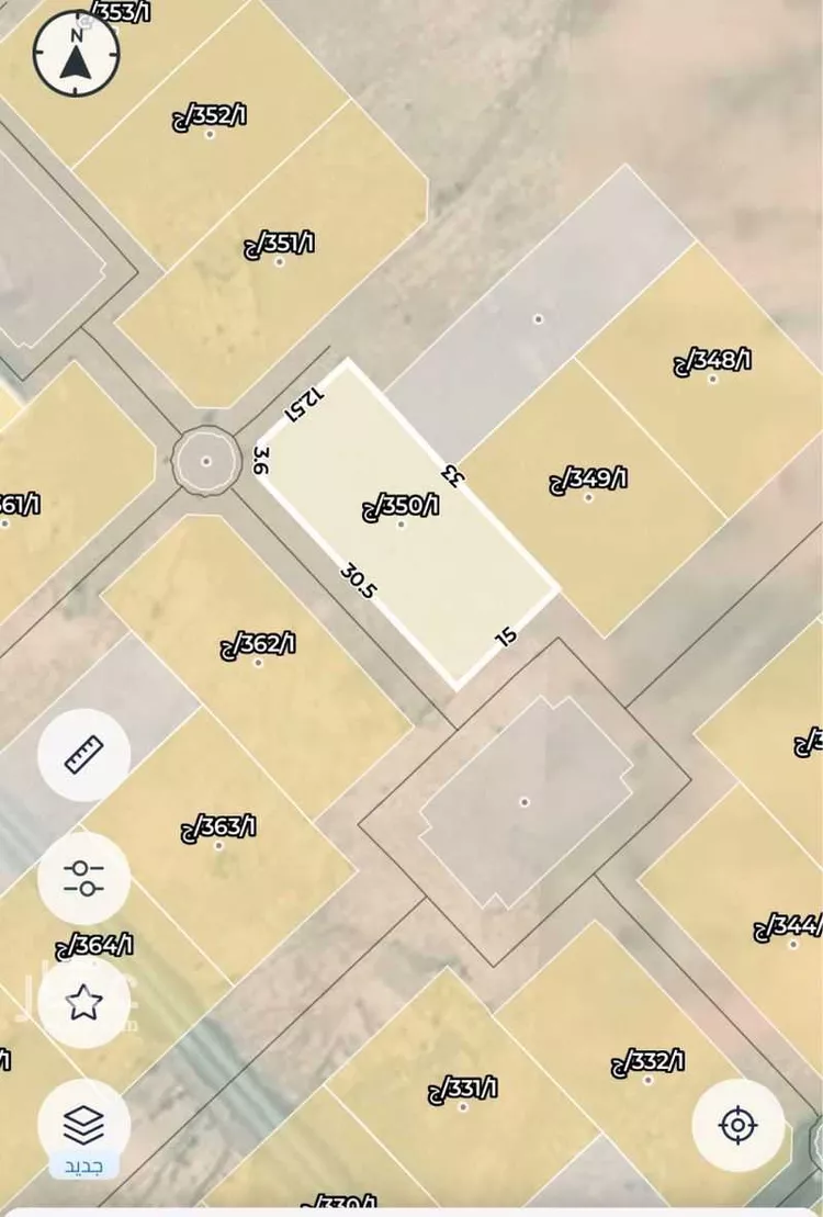 أرض للبيع في شارع عبدالسلام بن أبي عبدالله ، حي عريض ، الرياض ، منطقة الرياض صورة 2