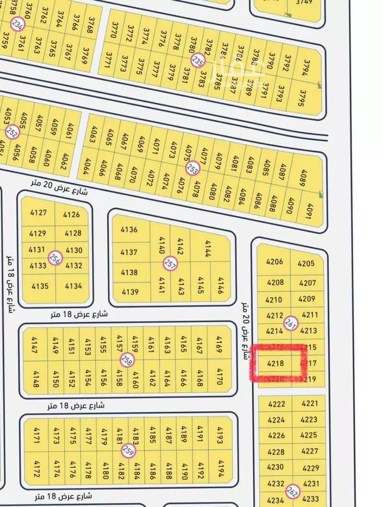 أرض للبيع في حي السحاب, مدينة الرياض, منطقة الرياض صورة 2