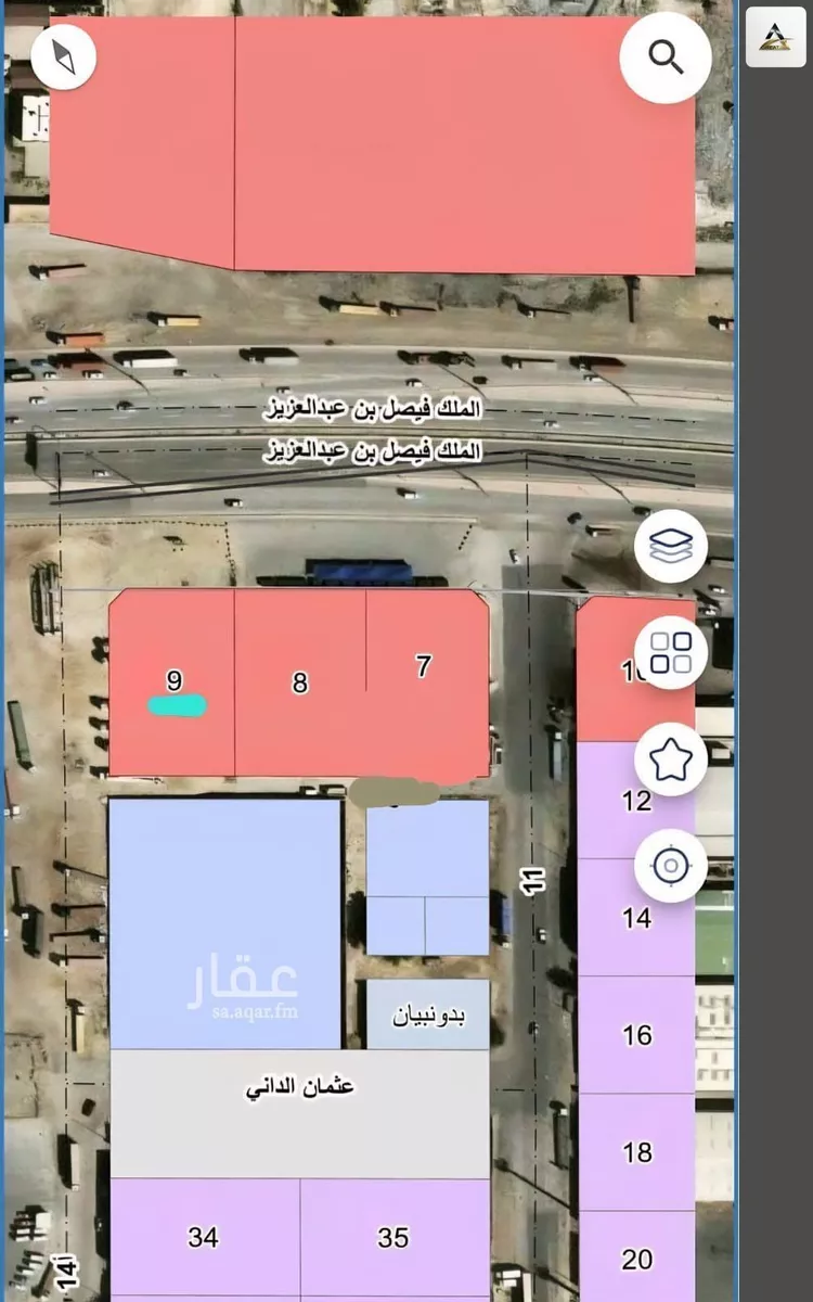 أرض للبيع في شارع 14ا, حي الخالدية الجنوبية, مدينة الدمام, المنطقة الشرقية صورة 3