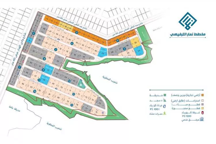 أرض للبيع في ضاحية نمار ، الرياض ، منطقة الرياض صورة 2