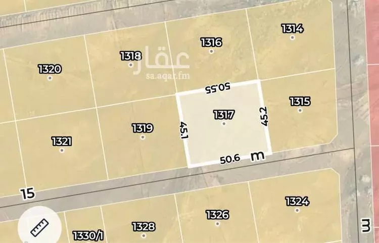 أرض للبيع في شارع 4291741, حي ضاحية نمار, مدينة الرياض, منطقة الرياض صورة 2