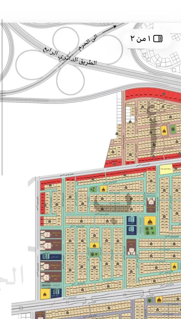 أرض للإيجار في شارع ابي حنيفة الخطيبي, حي الصفوة, مدينة مكة المكرمة, منطقة مكة المكرمة صورة 2