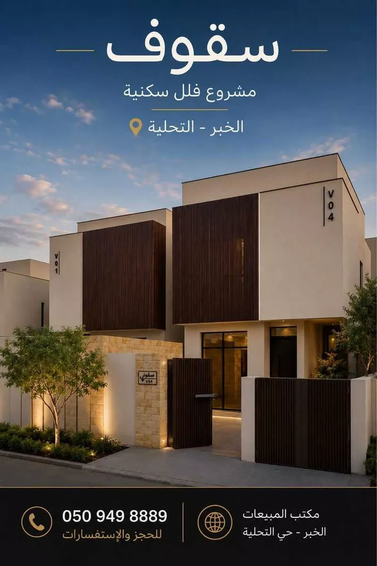فيلا للبيع في شارع رباح بن المعترف, حي التحلية, مدينة الخبر, المنطقة الشرقية