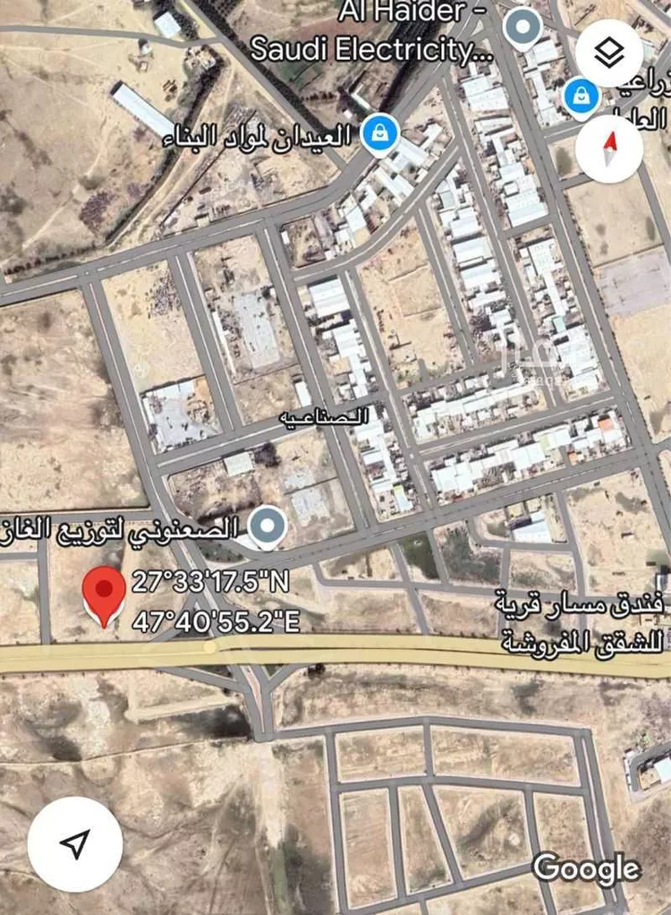 أرض للبيع في حي غرناطة, مدينة قريه العليا, المنطقة الشرقية