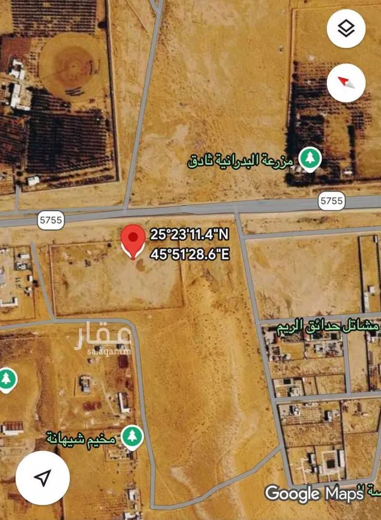 أرض للبيع في حي الساحبه ومزارعها, مدينة الساحبه ومزارعها, منطقة الرياض