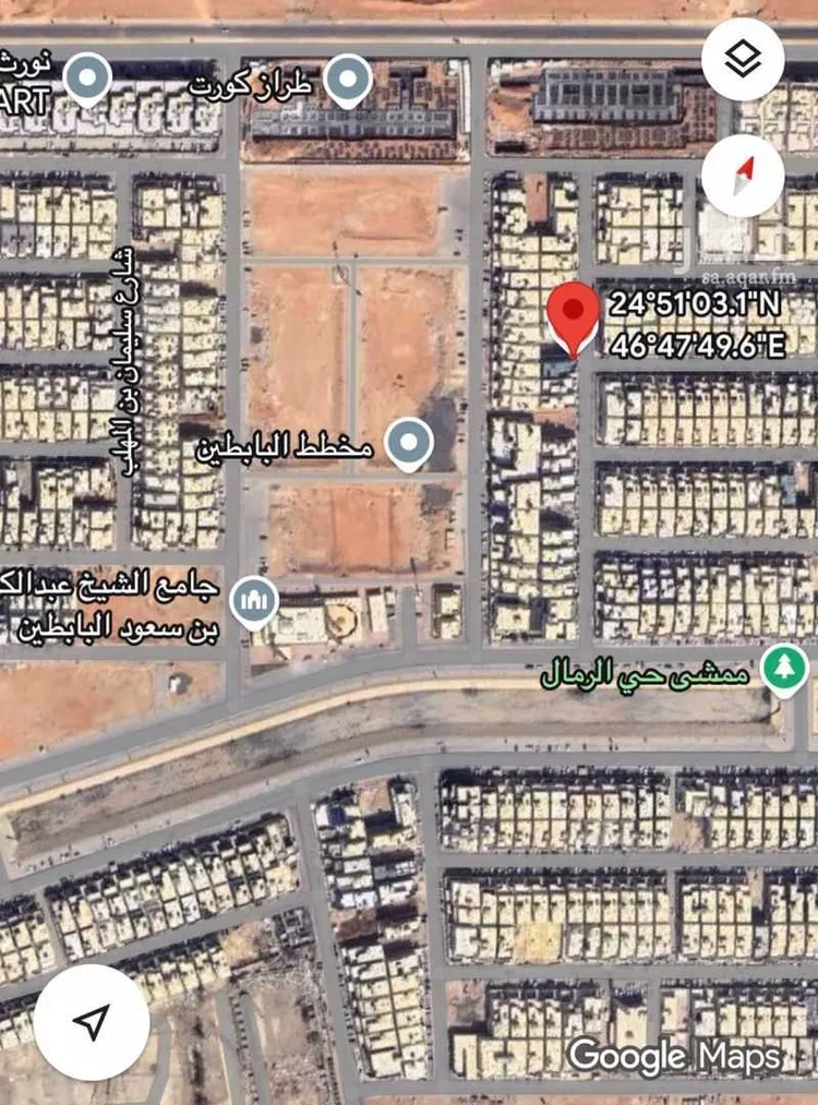 أرض للبيع في شارع حماد بن أسامة, حي الرمال, مدينة الرياض, منطقة الرياض صورة 2